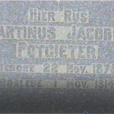 POTGIETER Martinus Jacobus 1870-1914