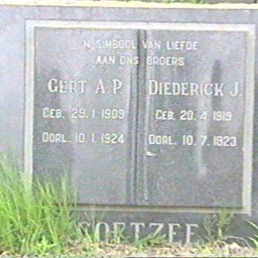 COETZEE Gert A.P. 1909-1924 :: COETZEE Diederick J. 1919-1923