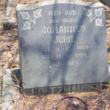 HOLTZHAUSEN Johannes Jurie 1854-1954