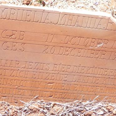? Cornelia Johanna 1918-1920