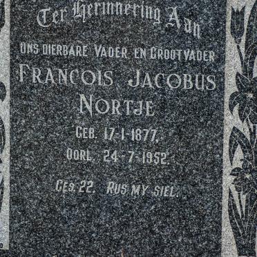 NORTJE Francois Jacobus 1877-1952