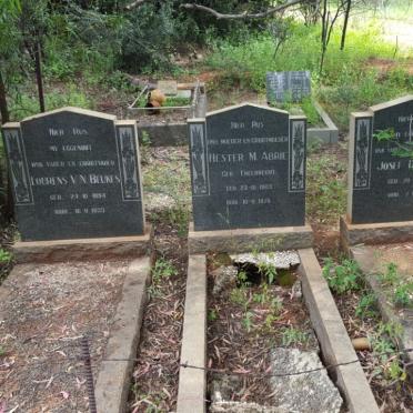 North West, MARICO district, Zeerust, Rietvallei 263, farm cemetery