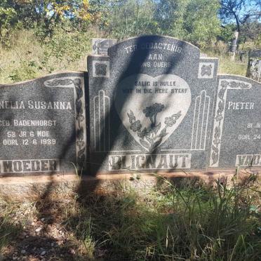 BLIGNAUT Pieter Johannes -1961 &amp; Cornelia Susanna BADENHORST -1939