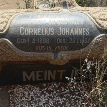 MEINTJES Cornelius Johannes 1888-1964
