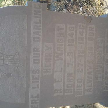 WRIGHT Henry R.E.L. 1946-1946