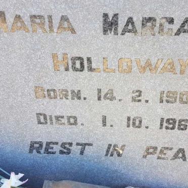 HOLLOWAY Maria Margaret 1907-1964