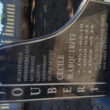 JOUBERT Cecile Marquerite 1954-2008