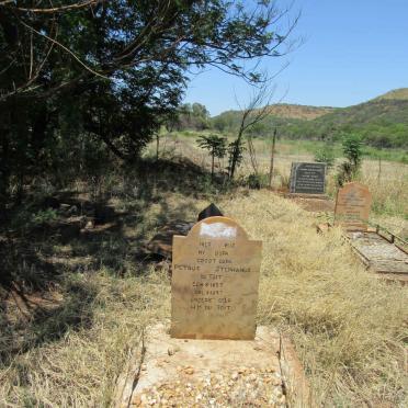 North West, MARICO district, Rhenosterfontein 313, farm cemetery