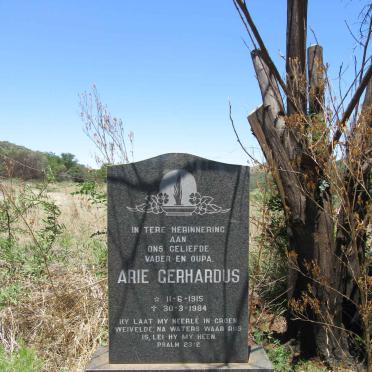 OBERHOLZER Arie Gerhardus  1915-1984