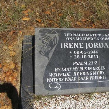 JORDAAN Irene 1946-2011