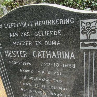 FOUCHE Hester Catharina 1916-1988
