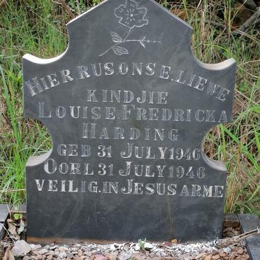 HARDING Louise Fredricka 1946-1946