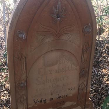 SCHEEPERS Isabella Elizabettha 1904-1924