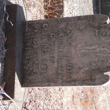 GROBLER Maria Magdalena 1948-1948