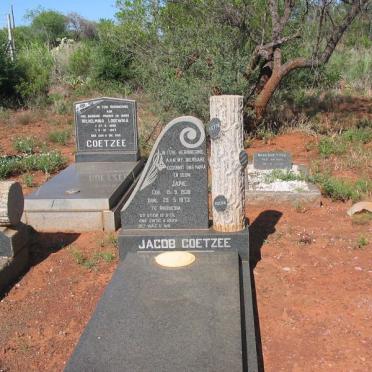 COETZEE Jacob 1938-1973