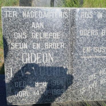 VUUREN Gideon, J.V. 1964-1983