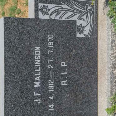 MALLINSON J.F. 1912-1970