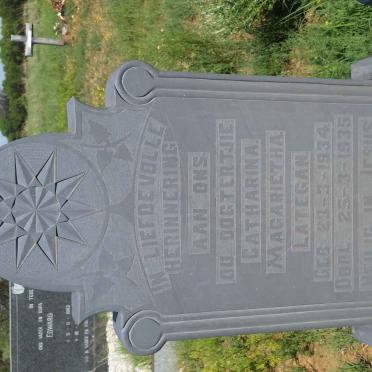 LATEGAN Catharina Magarietha 1934-1935
