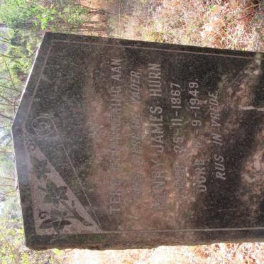 HURN Henry James 1867-1949