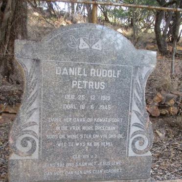 JOUBERT Daniel Rudolf Petrus 1919-1945