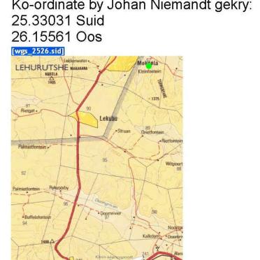 North West, MARICO district, Zeerust, Kleinfontein of Olifantspruit 62 JH, farm cemetery