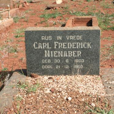 NIENABER Carl Frederick 1903-1960