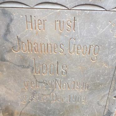 LOOTS Johannes  Georg 1826-1902