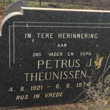 THEUNISSEN Petrus J.J. 1921-1974