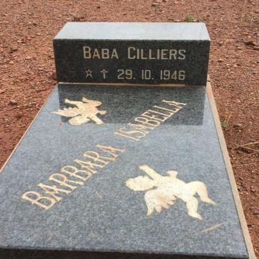 CILLIERS Barbara Isabella 1946-1946