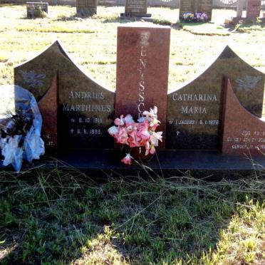 NYSSCHEN Andries Marthinus 1918-1998 &amp; Catharina Maria JACOBS 1926-