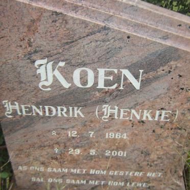 KOEN Hendrik 1964-2001