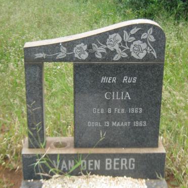 BERG Cilia, van den 1963-1963