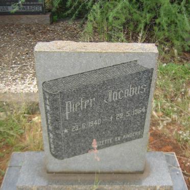 BERG Pieter Jacobus, van der 1940-1964