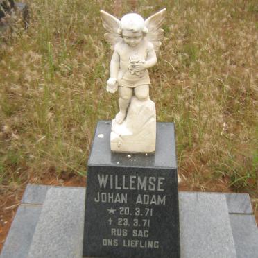 WILLEMSE Johan Adam 1971-1971