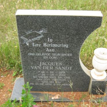 SANDT Jacques, van der 1979-2001