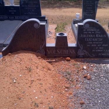 VOLSCHENK Johanna Maria Elizabeth nee POTGIETER 1933-1984
