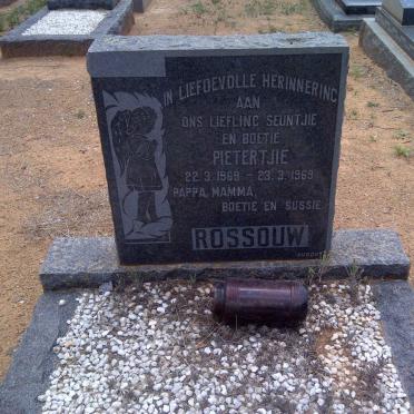 ROSSOUW Pietertjie 1969-1969