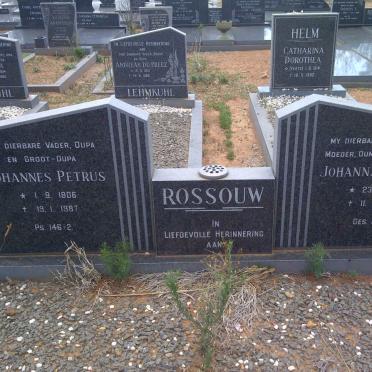 North West, OTTOSDAL, Main cemetery