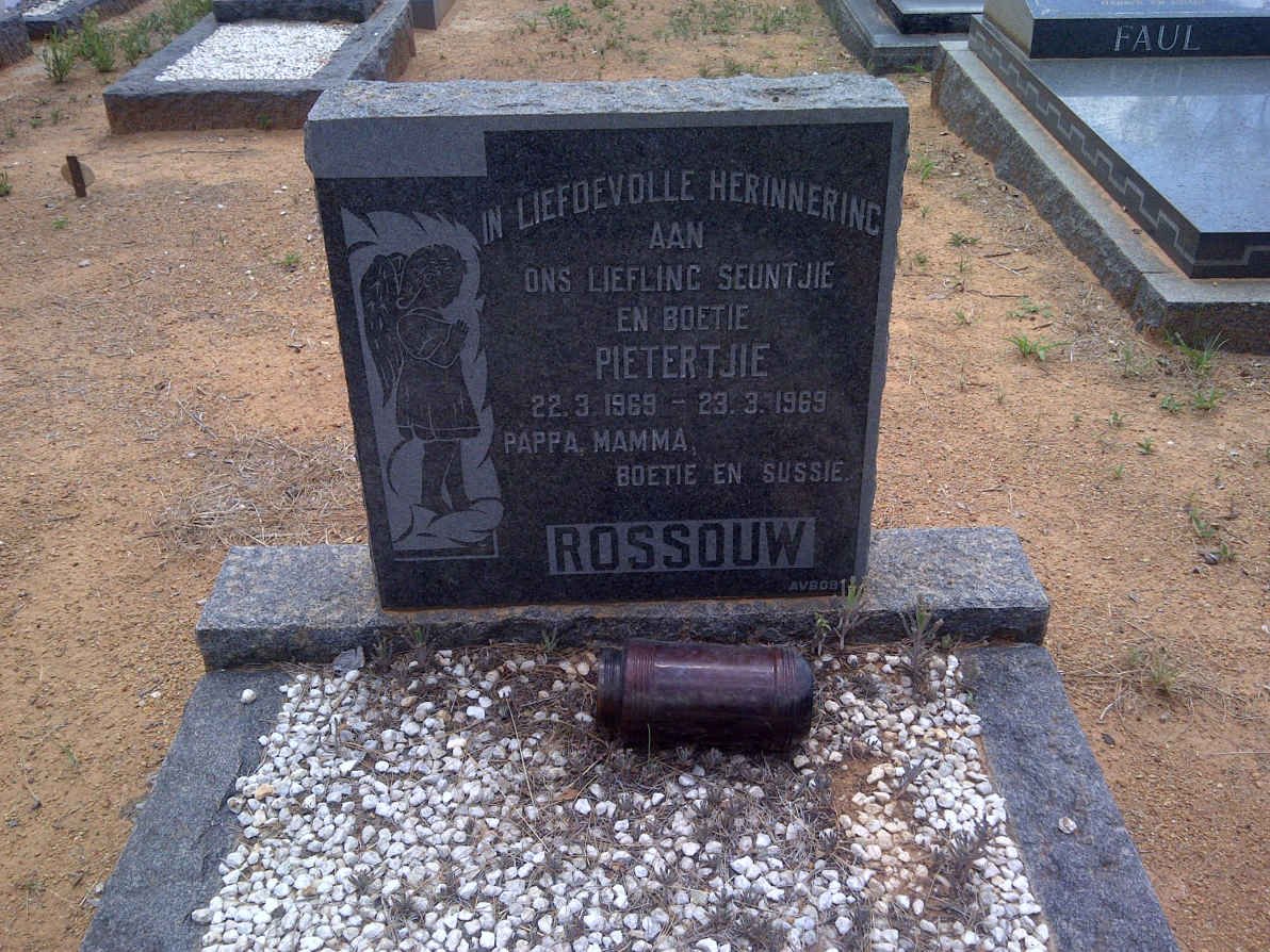 ROSSOUW Pietertjie 1969-1969