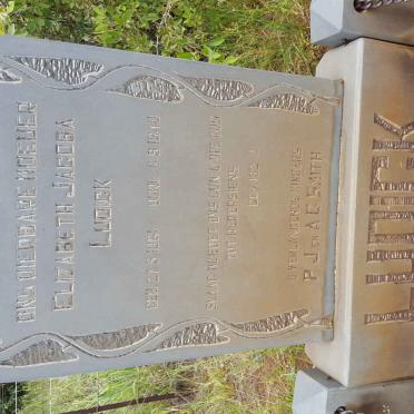LUDICK Elizabeth Jacoba 1861-1940