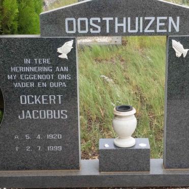 OOSTHUIZEN Ockert Jacobus 1920-1999