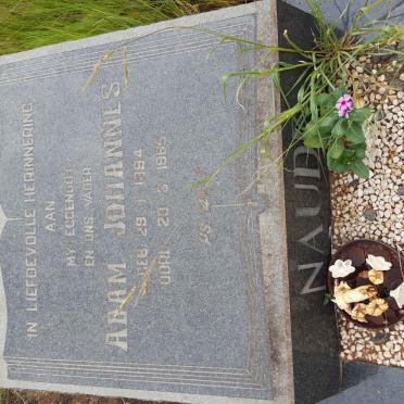 NAUDE Adam Johannes 1894-1965