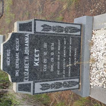 KEET Elizabeth Johanna 1911-1974