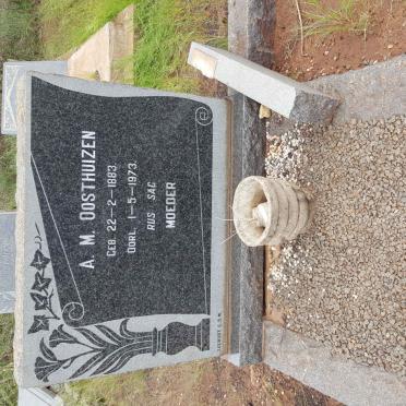 OOSTHUIZEN A.M. 1883-1973