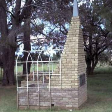 North West, OTTOSDAL district, Boschbult Burgher memorial