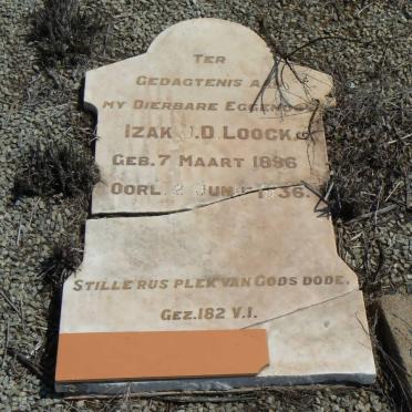 LOOCK Izak, V.D. 1896-1936