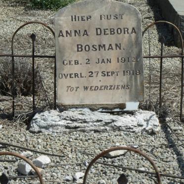 BOSMAN Anna Debora 1912-1918