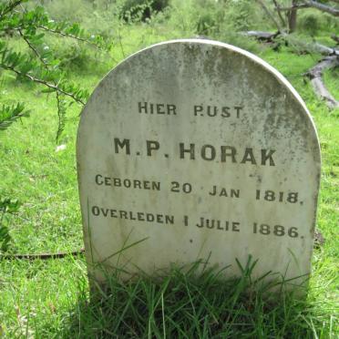 HORAK M.P. 1818-1886