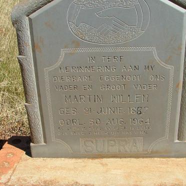 SUPRA Martin Willem 1887-1964