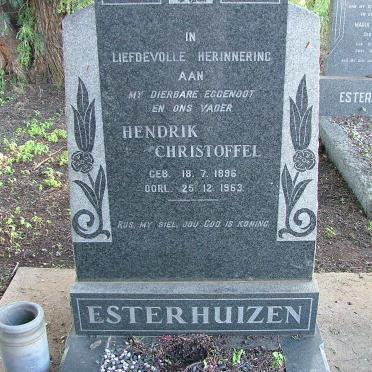 ESTERHUIZEN Hendrik Christoffel 1896-1963